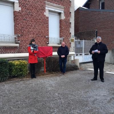 Inauguration de la boite à livres (Janvier 2019)