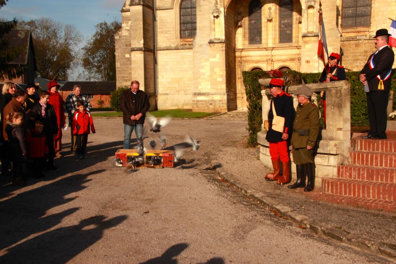 Laché de pigeons